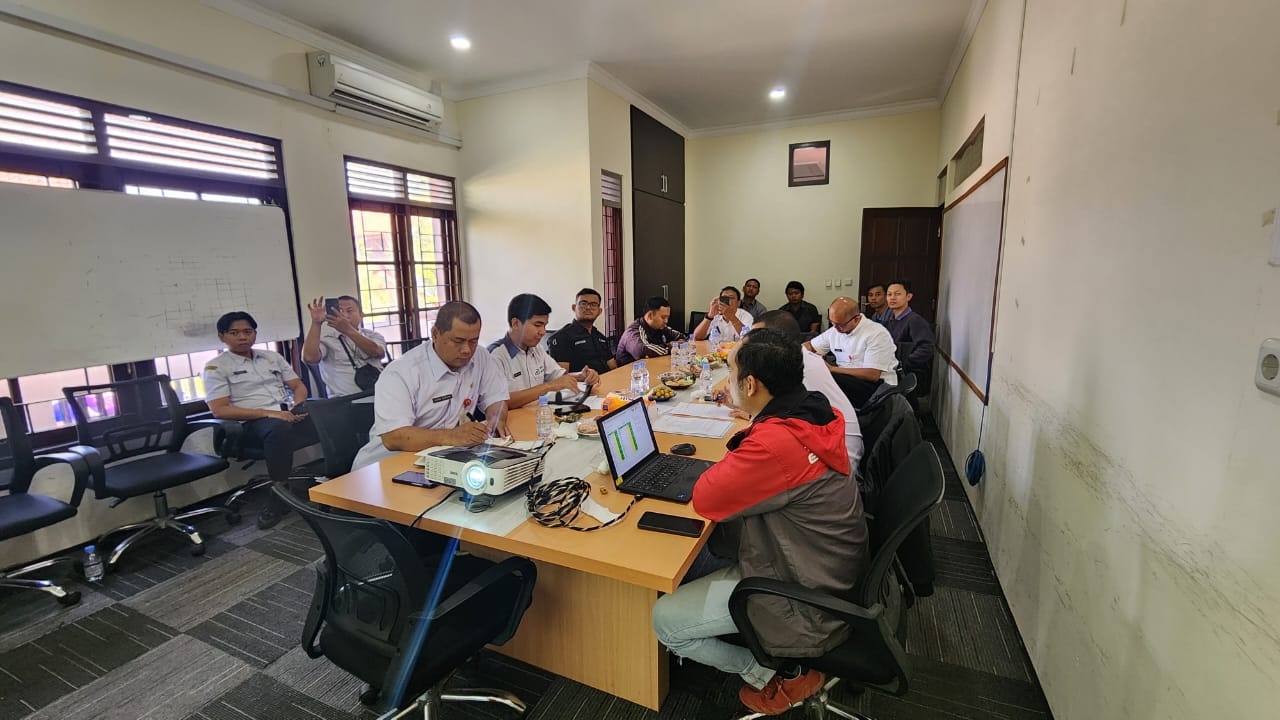 Rakor Mingguan Penurunan Kabel FO Ruas Jl. Pemuda dan Jl. Imam Bonjol